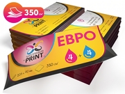 заказать печать 1000 сертификатов «Евро»